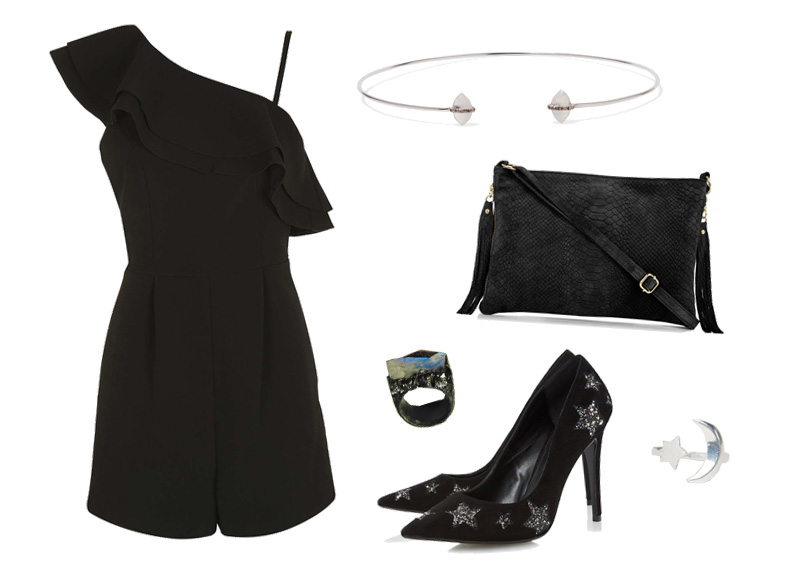 NYE New Years Eve all black outfit wishlist