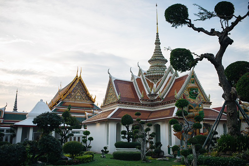 Temples of Bangkok Thailand, Wat Arun the Temple of Dawn.