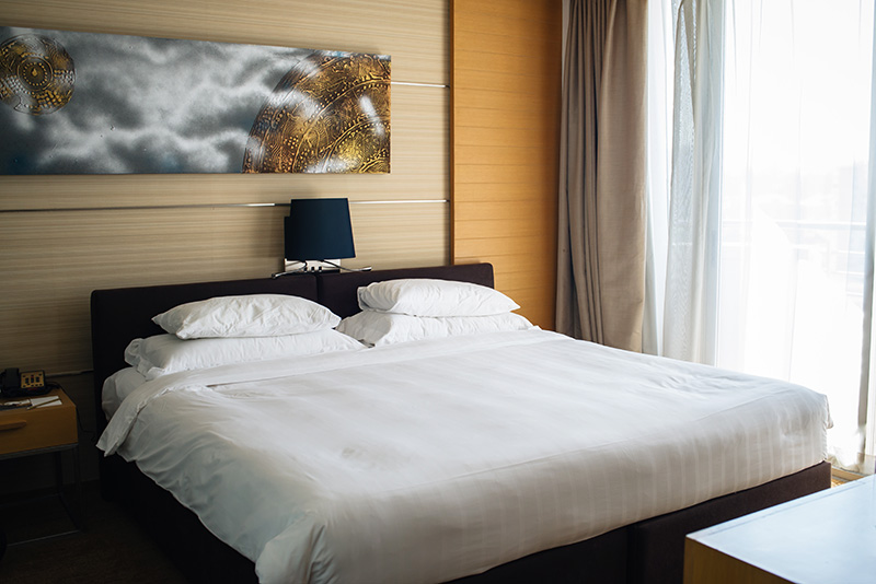 Anantara Sathorn Bangkok hotel Thailand room one bedroom suite.