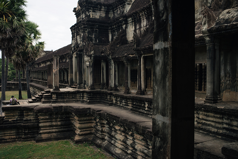 Angkor Wat temple complex Siem Reap Cambodia.