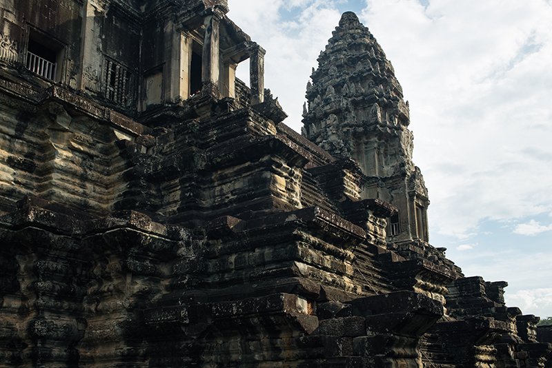 Angkor Wat temple complex Siem Reap Cambodia.