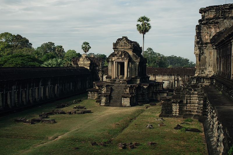 Angkor Wat temple complex Siem Reap Cambodia.