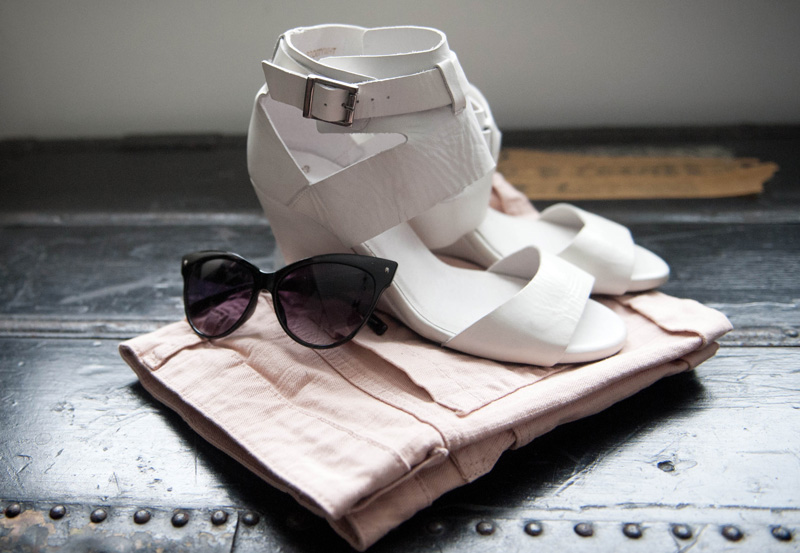 FAIIINT Summer Buys Topshop, White, Wedges, Nude, Mango, Shorts, Black, Cat Eye, Sunglasses, AJ Morgan, New, Buys, Shopping, Summer, Hotpants, Shoes,