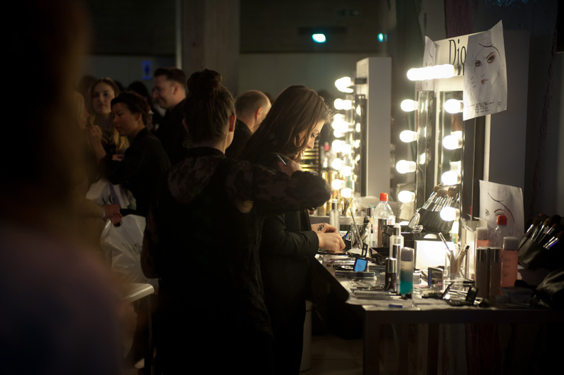 Vogue Festival 2013 Southbank Center London Makeup Backstage Dior & YSL