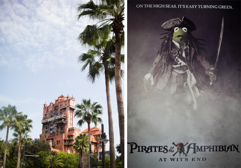 Disneys Hollywood Studios Disney, Hollywood Studios, MGM, Florida, Walt Disney, Disneyland, Walt Disney World, Tower of Terror, Muppets, Kermit, Pirates of the Carribean, Jack Sparrow, Fancy Dress