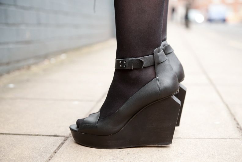 FAIIINT, Outfit, Detail, Finsk, Skin by Finsk, Shoes, Wedges, Heels, Sandals, Black