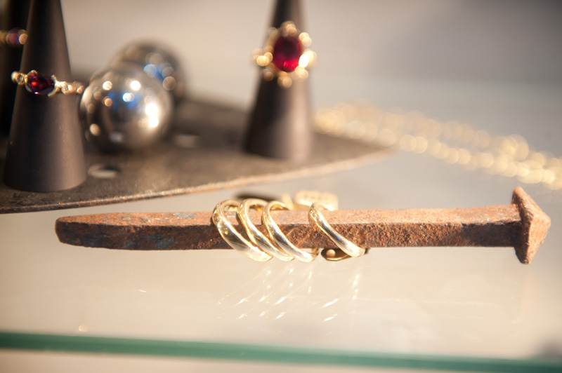 Susan Peires Hemyca Atelier Event RBS London Susan Peires, Jewellery, Jewelry, Nail, Rings, Ruby, Organic, Gold, Handmade