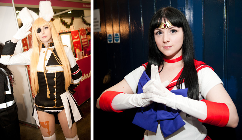 Hyper Japan Hyper Japan, 2012, Christmas, Earls Court, Convention, Olympia, EC and O, Trade Show, Exhibition, Japanese, Japan, Event, Street Fashion, Fruits, Cosplay, Anime, Manga, Sailor Moon, Girls, Siestas, Umineko no Naku Koro ni, When the Seagulls Cry,