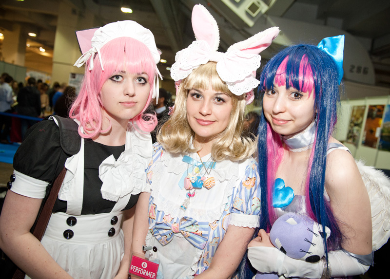 Hyper Japan Hyper Japan, 2012, Christmas, Earls Court, Convention, Olympia, EC and O, Trade Show, Exhibition, Japanese, Japan, Event, Street Fashion, Fruits, Cosplay, Anime, Manga, Girls, Lolita, Kawaii, Cute,