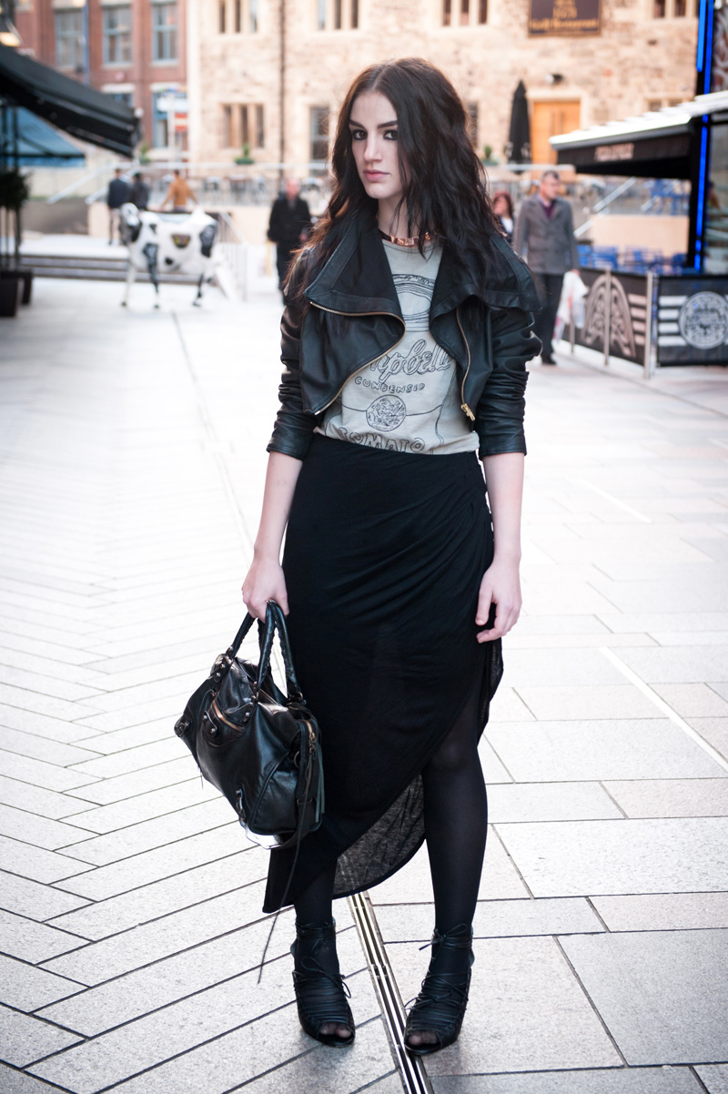 FAIIINT, outfit, Handmade, leather, Jacket, Draped, Cropped, Andy Warhol, Pepe Jeans, Tee, Mens, Soup Can, Campbells, River Island, Asymmetric, Skirt, Finsk, Skin by Finsk, D2, Wedges, Laced, Black, Grey, Print, Tee, T-Shirt, Balenciaga, City, Fashion, Blogger, Street Style