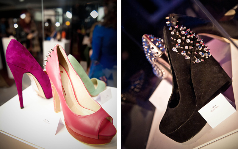 Nelly Nelly, Nelly.com, Launch Night, Launch Party, Fashion, Online Store, London, Aqua London, Bar, Shoes, Spiked Shoes