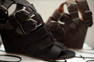 dying brown leather shoes black