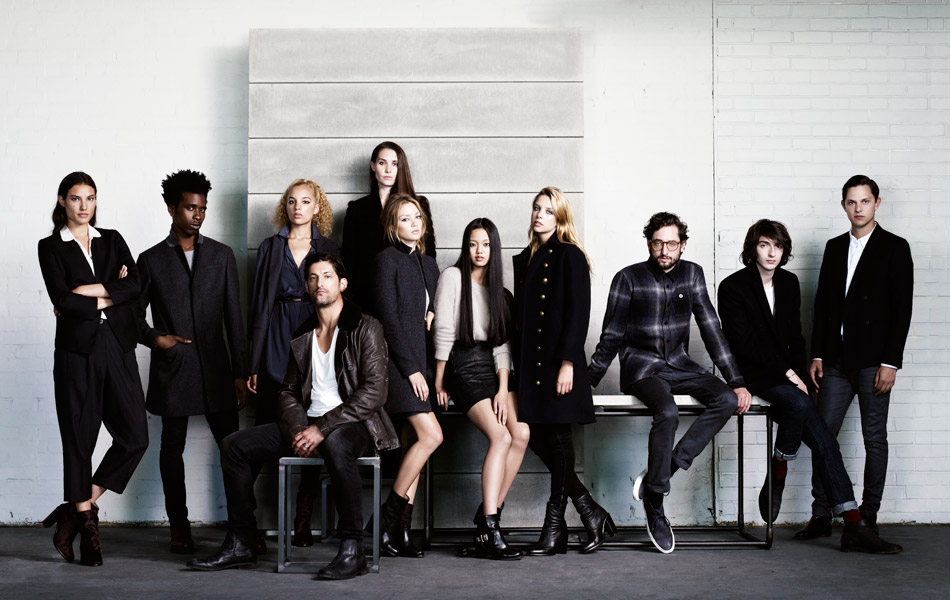 All Saints, Advert, Lookbook, Autumn, Winter, 2012, Collection