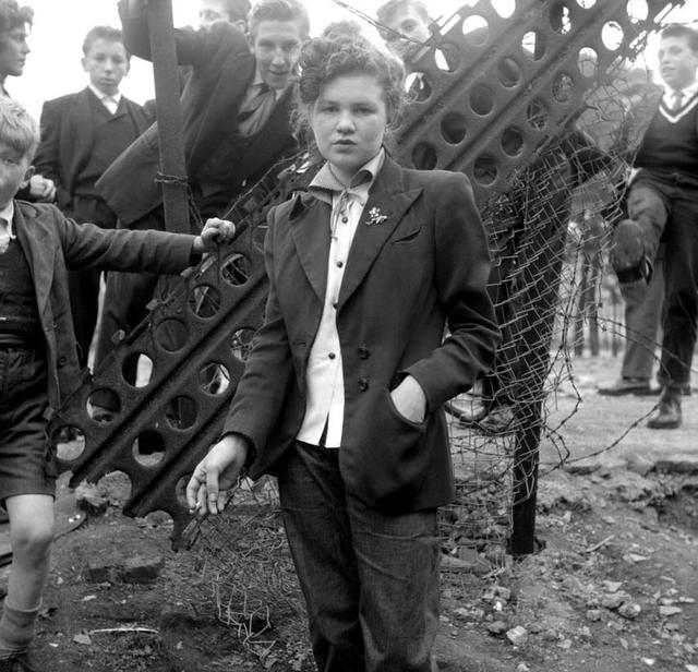 Teddy Girl & Boys Teddy Boy, Teddy Girl, Teds, Girl in Suit, 50's, Ken Russell