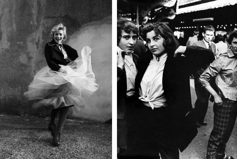 Teddy Girls Teddy Girls, Teddy Boys, Teds, 50's, Suit & dress